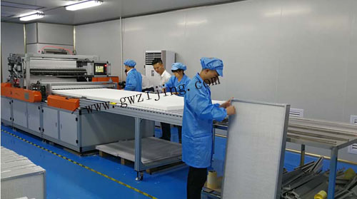 高效過(guò)濾器生產(chǎn)車(chē)間 高效過(guò)濾器生產(chǎn)車(chē)間