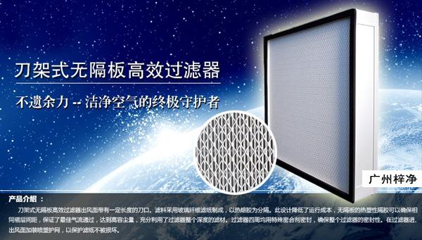 刀架式高效過濾器又稱為刀架式高效空氣過濾器或者帶刀邊無(wú)隔板高效過濾器 刀架式高效過濾器又稱為刀架式高效空氣過濾器或者帶刀邊無(wú)隔板高效過濾器