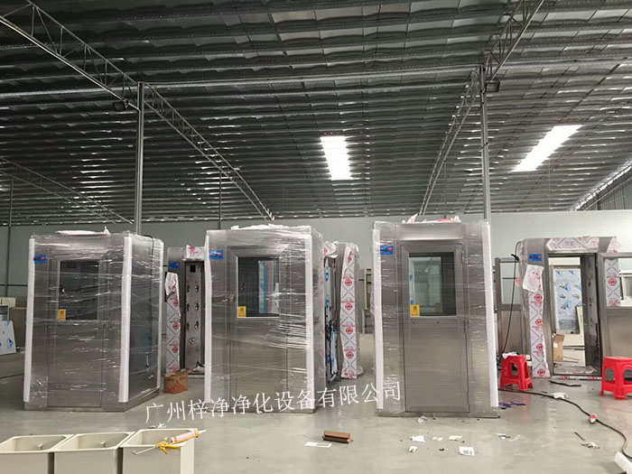 風淋室可以加長二米、三米、四米長等等。