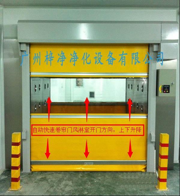 什么叫快速卷簾門(mén)風(fēng)淋室?