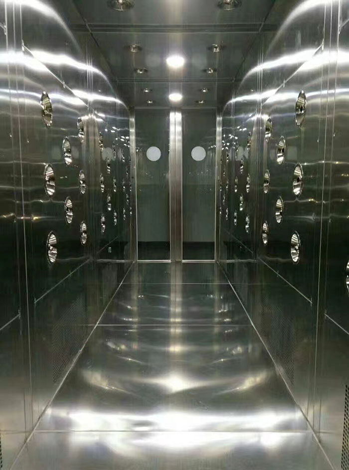 檢查風(fēng)淋室風(fēng)機(jī)是否正常工作，是否有異物堵塞。